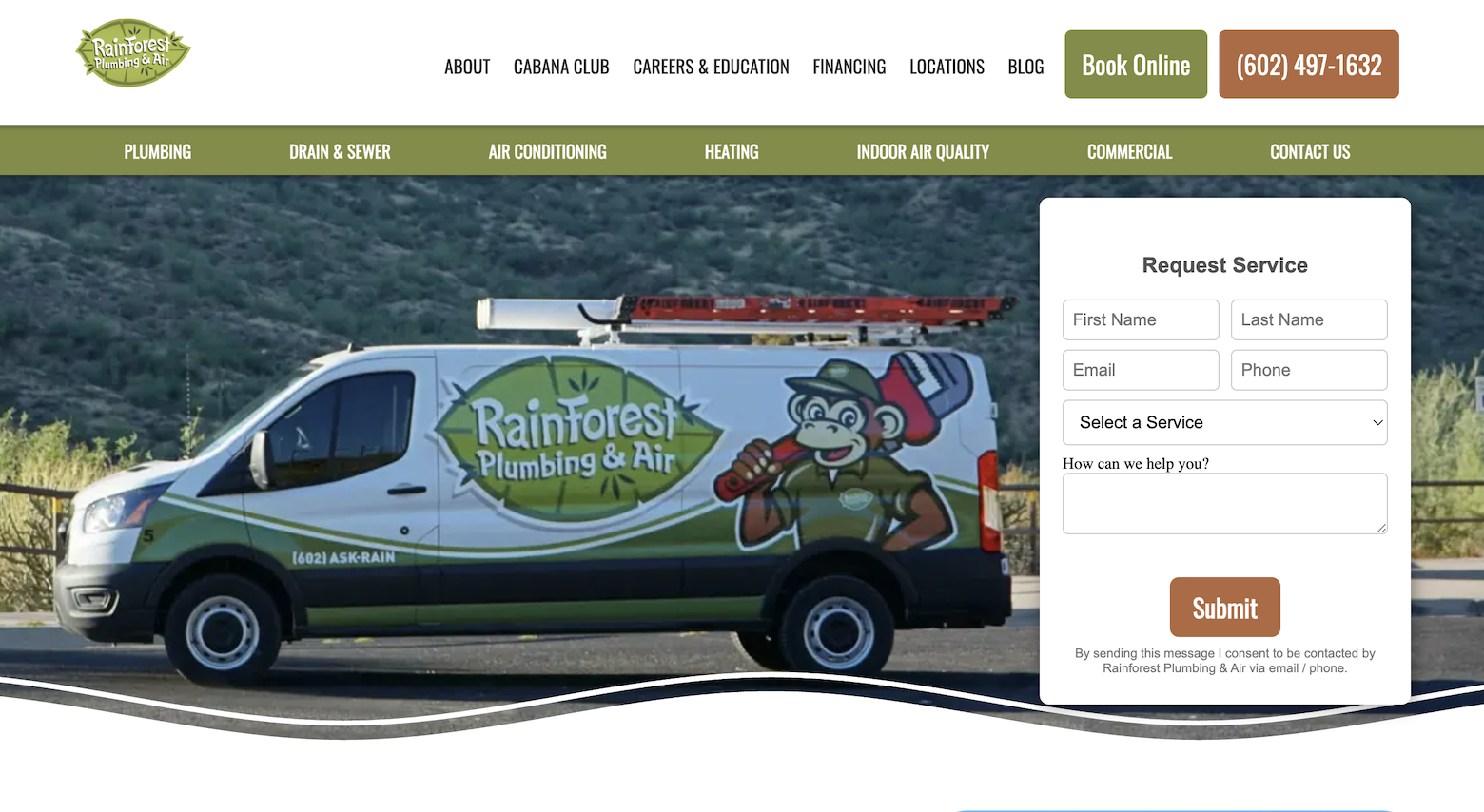 Rainforest Plumbing & Air: Case Study